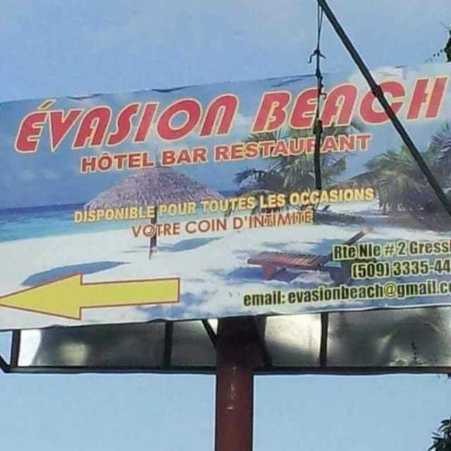 Evasion Beach Hotel Gressier Ngoại thất bức ảnh